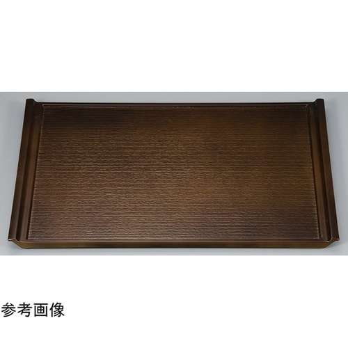 尺4 木目フライト盆 オリーブブラウン弱