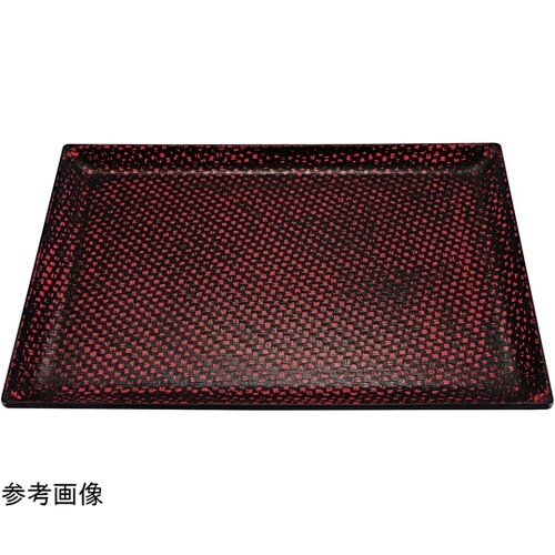 尺5 利休アジロ盆 曙SL渕黒塗 150
