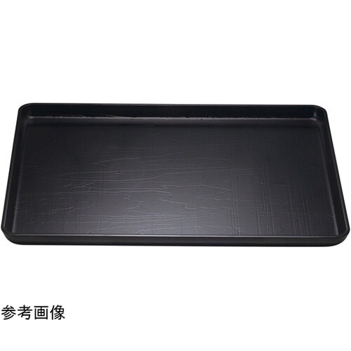 尺5 荒彫奥広盆 黒SL 1500406
