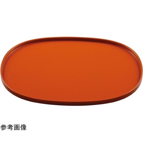 尺5 小判盆 柿朱SL 15005000