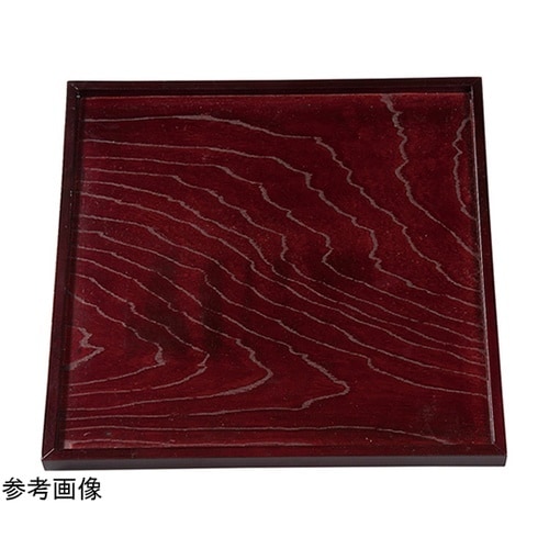 木)尺2 切立正角盆 溜 1731203