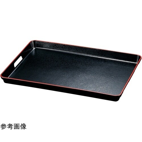 耐熱FRP)2尺 運び盆 黒天朱SL 1