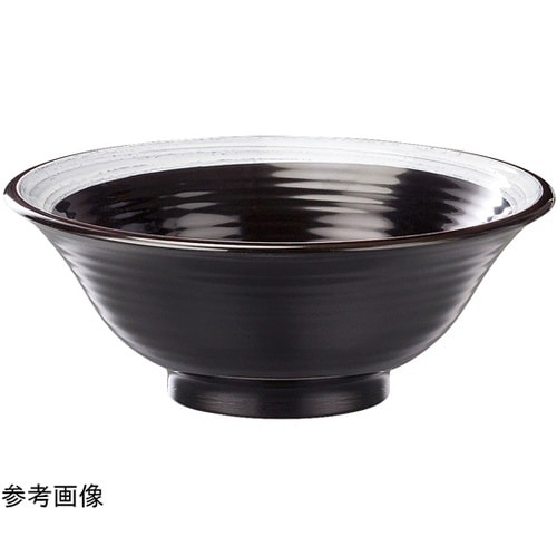 19.6cm 超耐熱うどん鉢 ゆず天目