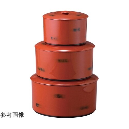 5人用 室町飯器 根来(内黒)(蓋親)