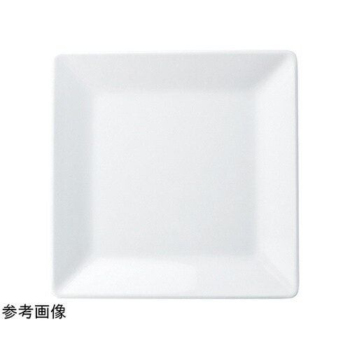メラミン 31cm 隅丸角盛皿 ホワイト