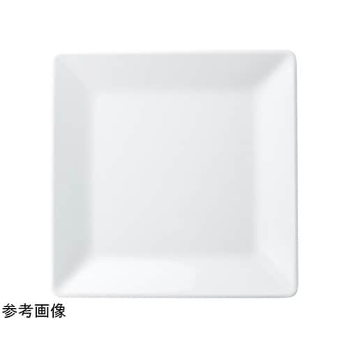 メラミン 42cm 角隅丸角盛皿 ホワイ