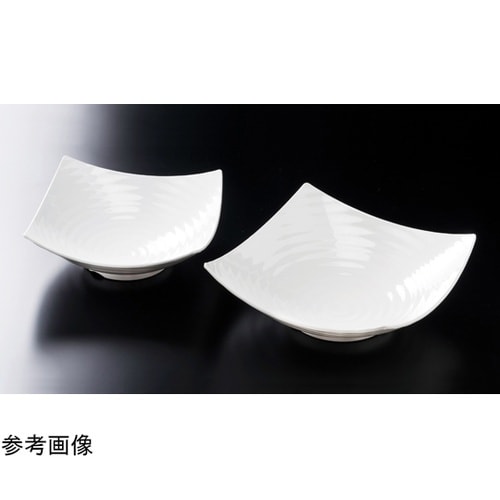 メラミン 35cm ロクロ目四方上り盛鉢