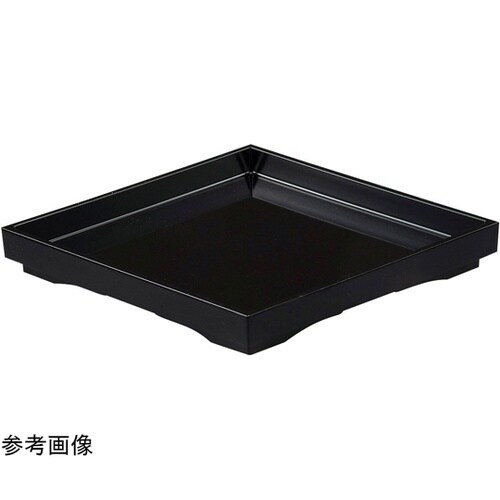 45.5cm 菱形盛込器 黒(裏黒) 5
