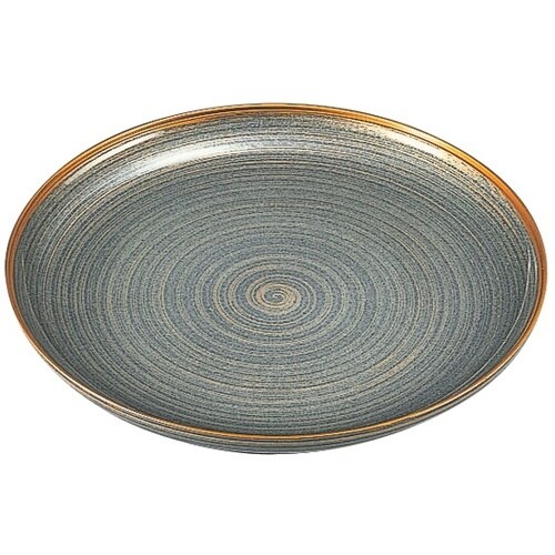 尺2 冠皿 金駒筋 グレーパール 532