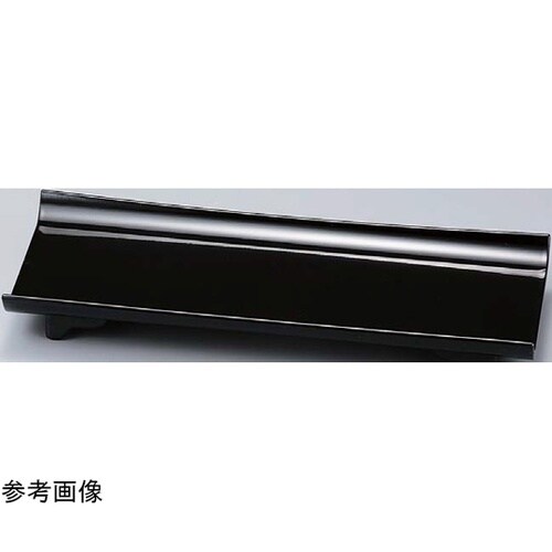 尺2 長手春日盛器 総黒L型足付 502