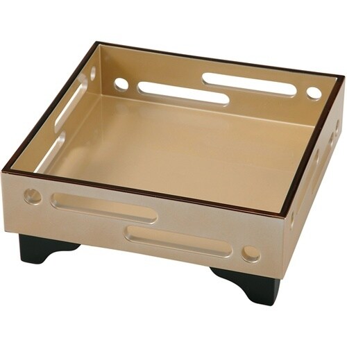 55角すかし盛器 パールシルバー 537