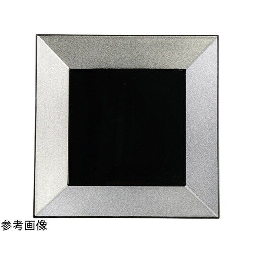 尺1 角四方前菜盆 銀彩内黒 15002