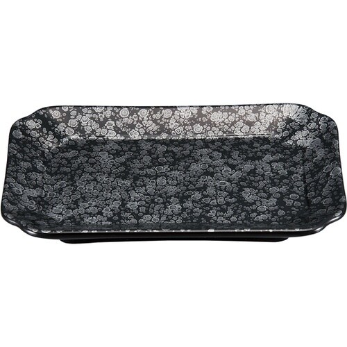 7寸 木瓜焼物皿 銀津軽 7401185