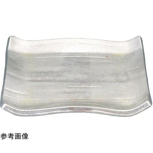 TA4.5寸 角四方皿 銀彩 51401