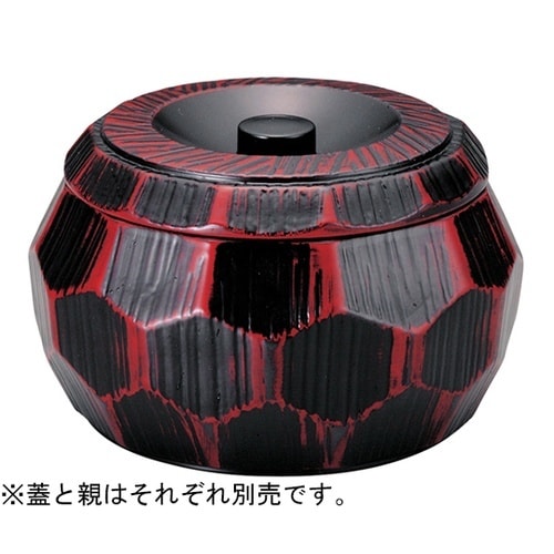 はつり亀甲丼 曙塗(内黒)親 41000