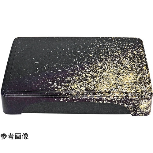 尺2 箱膳 箔舞踊内黒 23215040