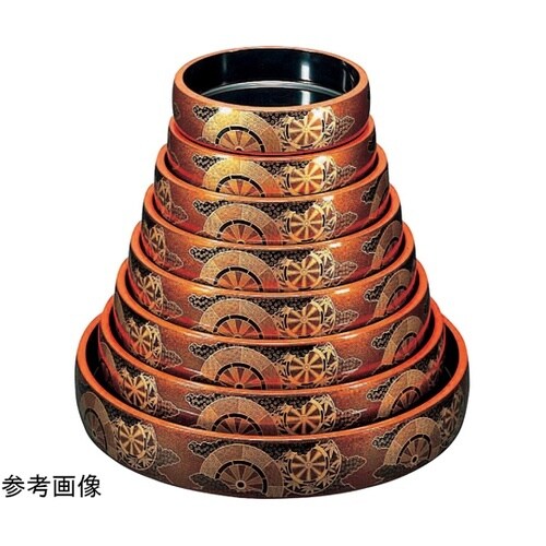 太鼓尺3寸 梨地御所車 62020260