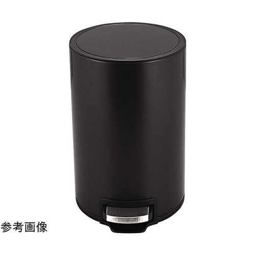 8L ゴミ箱(黒)ペダル式・内バケツ付