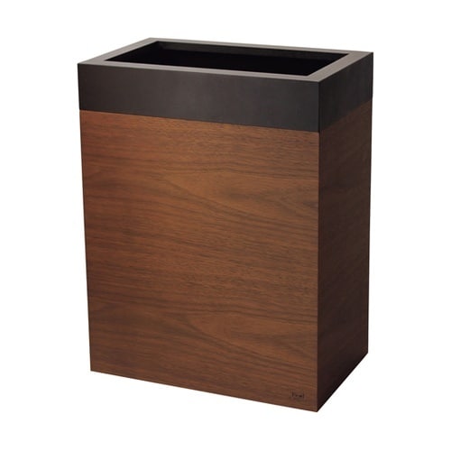 木製ダストBOX モダンブラック 810