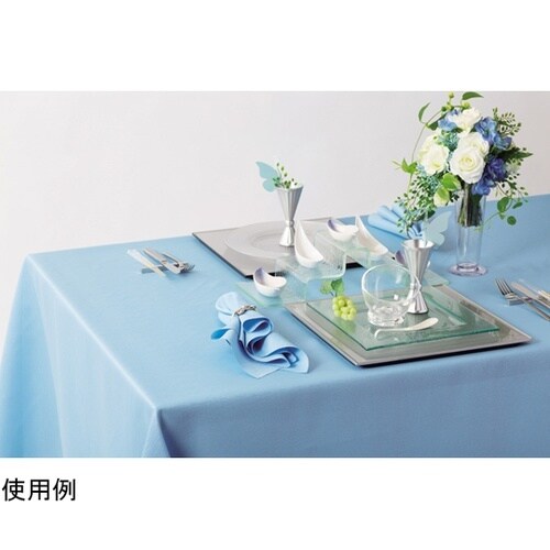 テーブルクロス ブルー210cm ×14