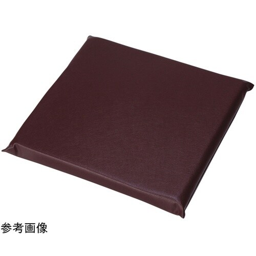 43cm レザー座布団(小)茶 1100