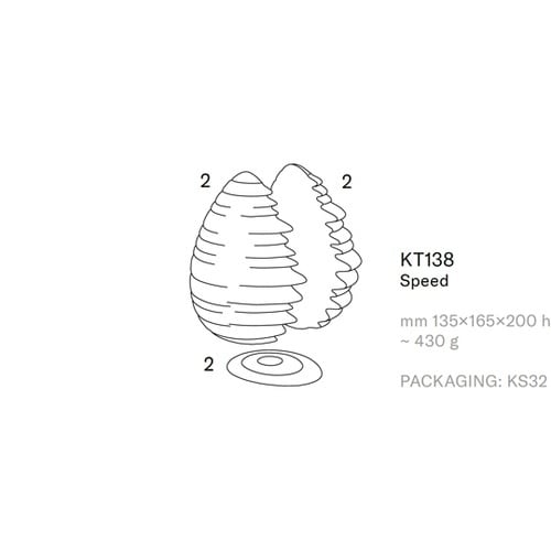 3Dチョコレートモールド エッグキット