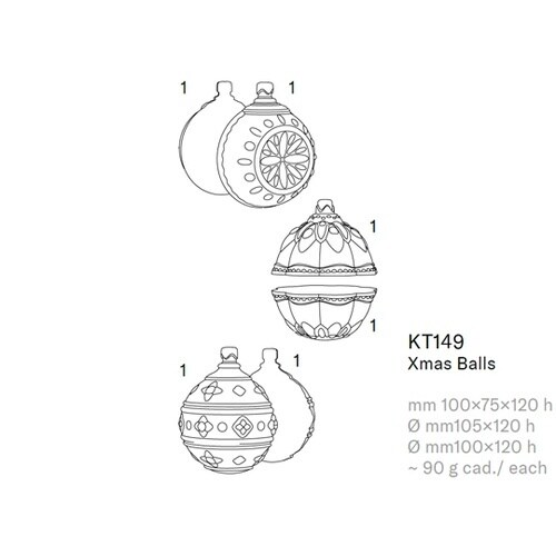 3Dチョコレートモールド クリスマス ク