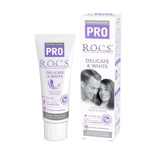 ロックスPRO歯みがき デリケート&ホワ