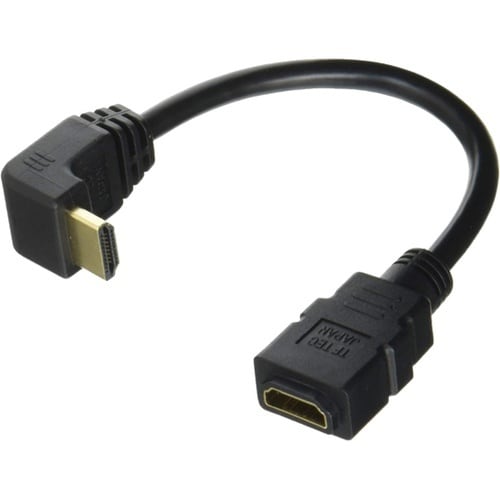 HDMI L型ケーブル 延長 20cm(
