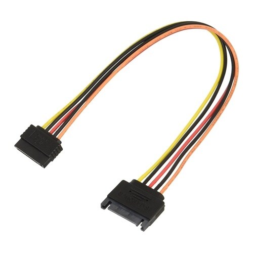 電源ケーブル SATA電源延長30cm