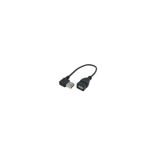 USB L型ケーブル 延長20cm(左L