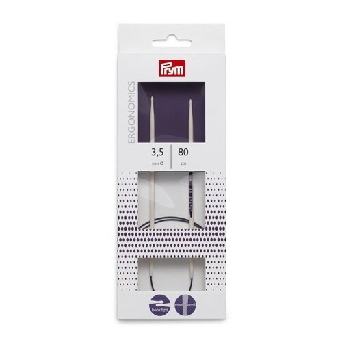 エルゴノミクス 輪針80cm 3.50m