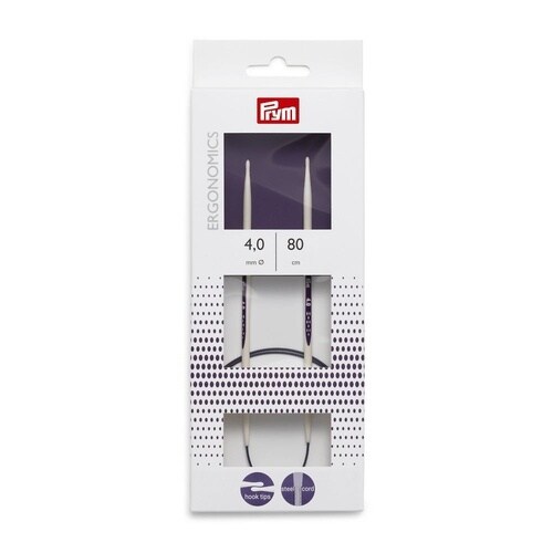 エルゴノミクス 輪針80cm 4.00m