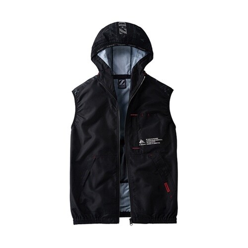 空調服ベスト ブラック S 74250