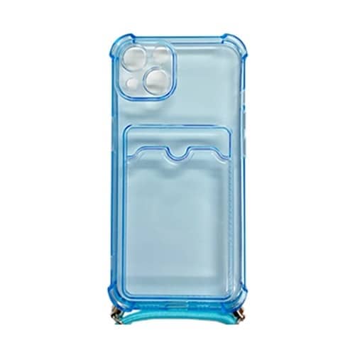 iPhone 13対応 クリア(ブルー)