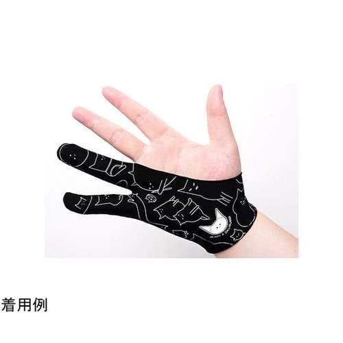 2本指可愛い猫柄グローブ ACG15