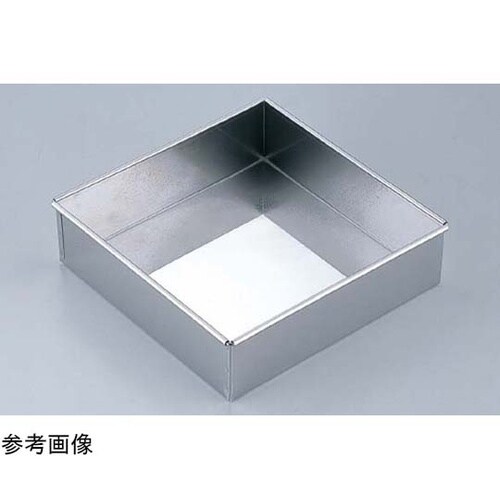 ENDO18−8ステン角デコ缶 15cm