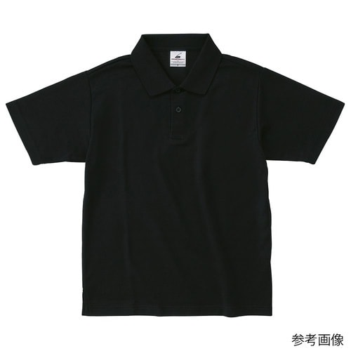 アクティブポロシャツ ブラック XXXL