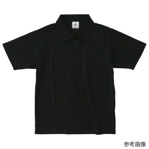 アクティブポロシャツ ブラック 4XL