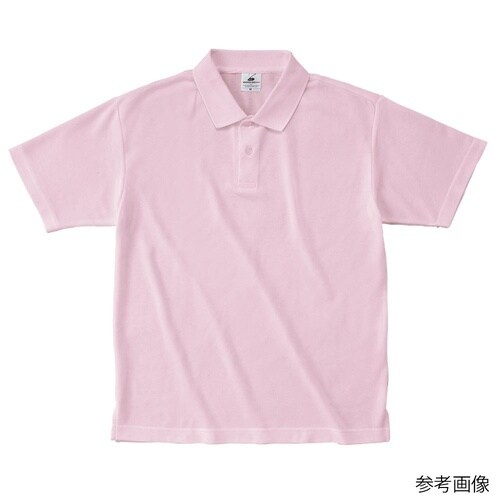 アクティブポロシャツ ピンク 6XL A
