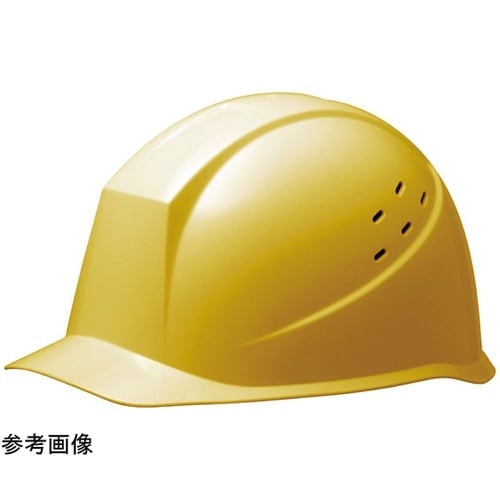 PC製ヘルメット (通気孔) ライトイエ