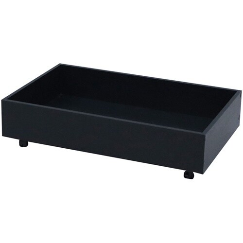 ベッド下収納BOX ブラック BSB−8