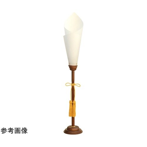木製燭台 ケヤキ色 H90cm 5317