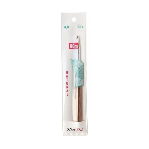 かぎ針 木製持ち手/アルミフック 4,0