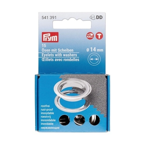 ハトメ金具 14mm 1セット(15組入