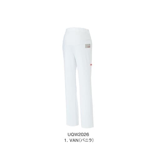 マタニティパンツ 1 バニラ M UQW