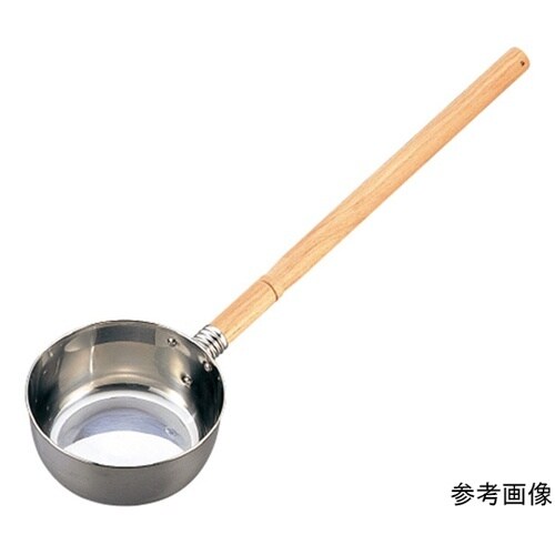 18−8 目盛付木柄水杓子 10cm