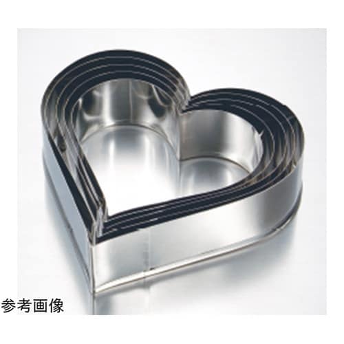 ジャンボパテ抜 ハート 5pcs 単品