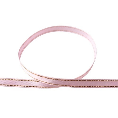 サイドメタリックサテンリボン 6mm×1