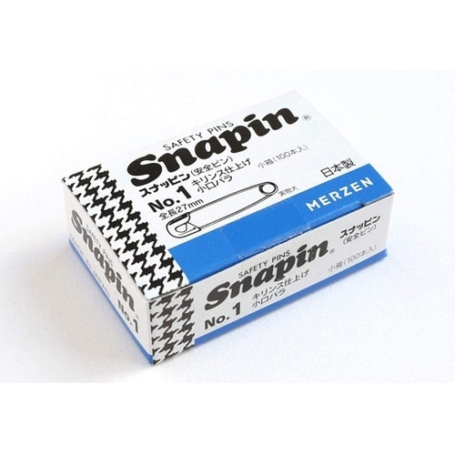 スナッピン 安全ピン キリンス仕上げ ゴ
